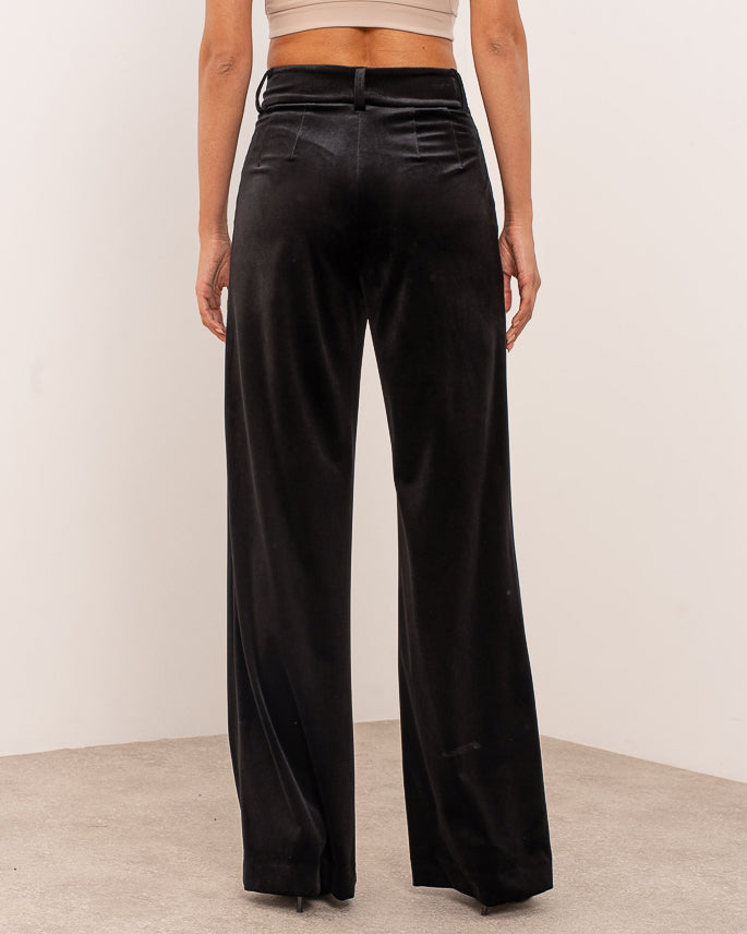 Black Velvet Blake trousers
