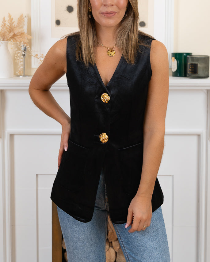 Black Blake waistcoat