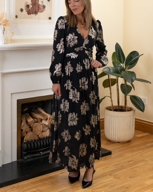 Black Brooklyn maxi dress