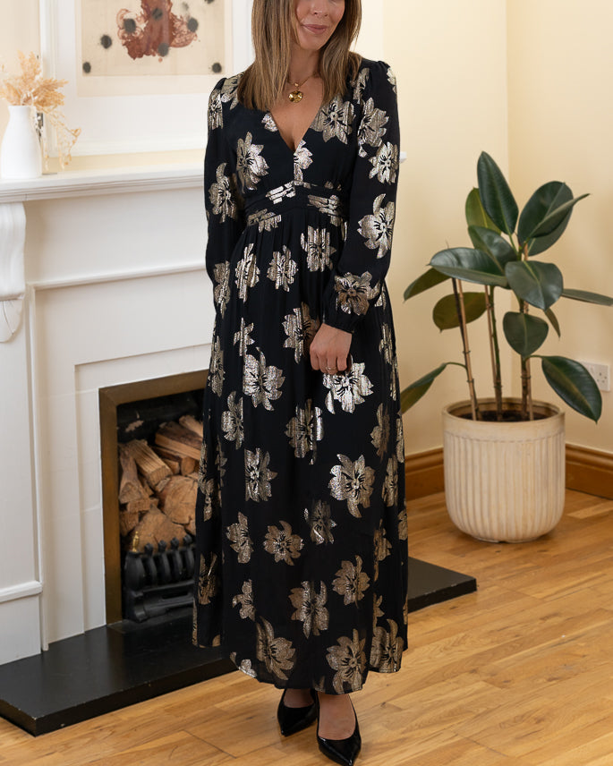 Black Brooklyn maxi dress