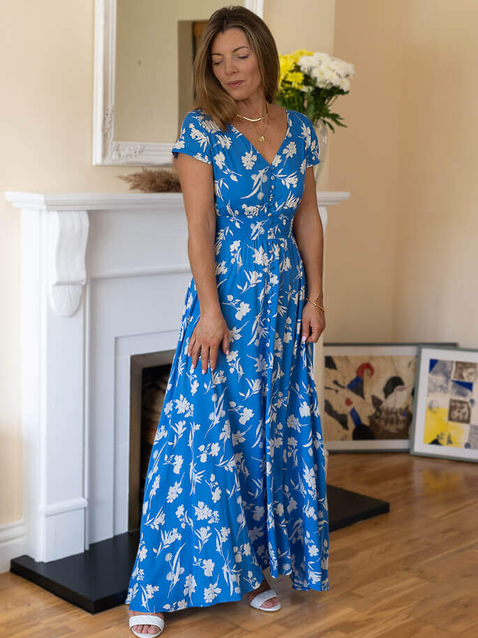 Full Length dress with elasticated waist