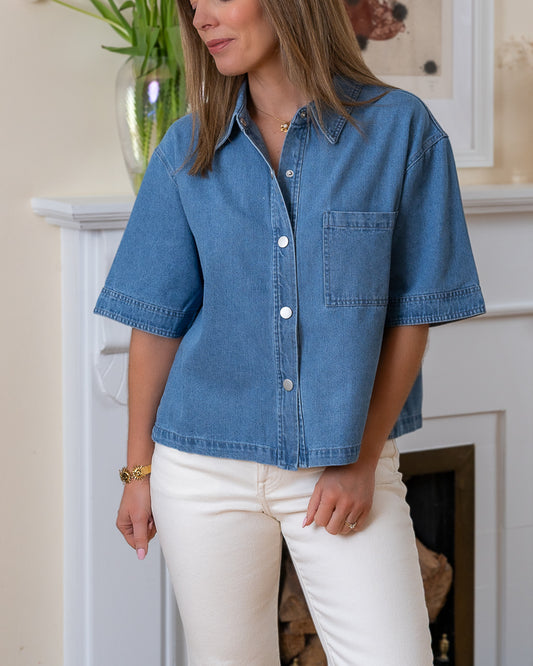 Blue Denim Jonas blouse