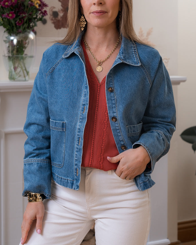 Blue Demin Max jacket