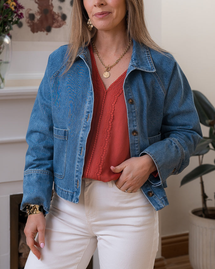 Blue Demin Max jacket