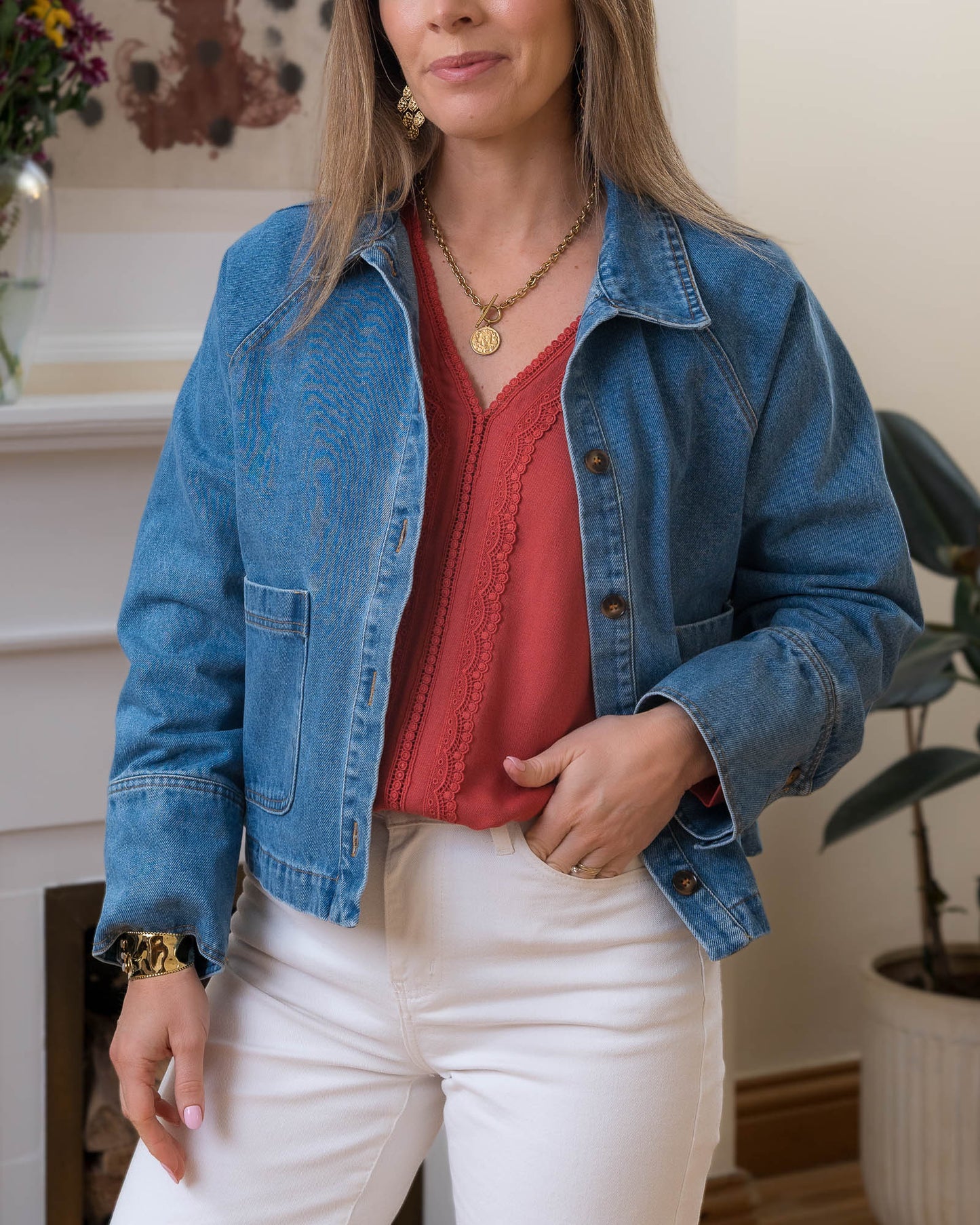Blue Demin Max jacket