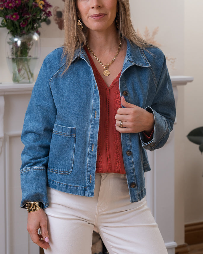 Blue Demin Max jacket