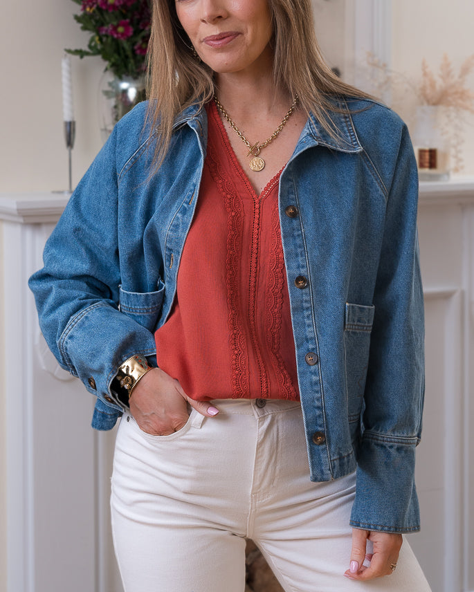 Blue Demin Max jacket