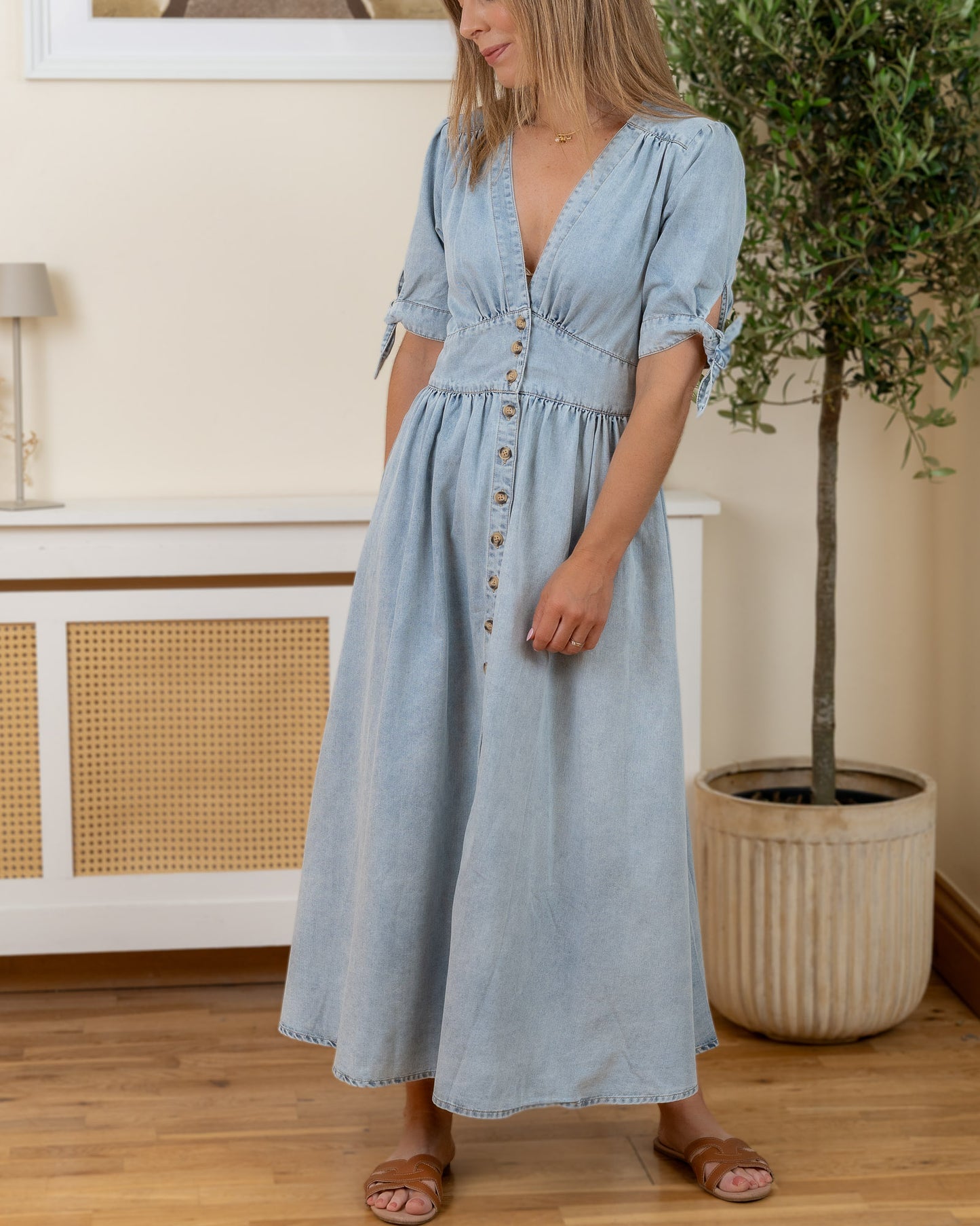 Blue Demin Shana Dress