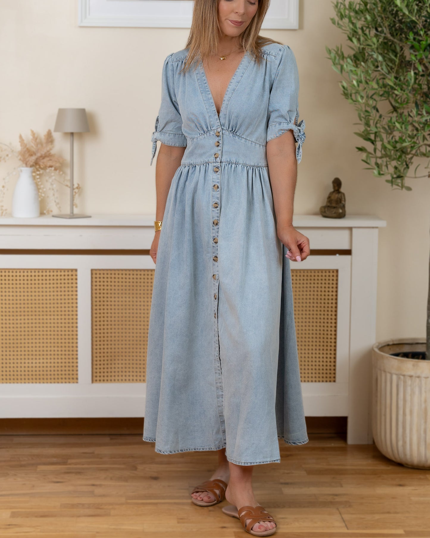 Blue Demin Shana Dress