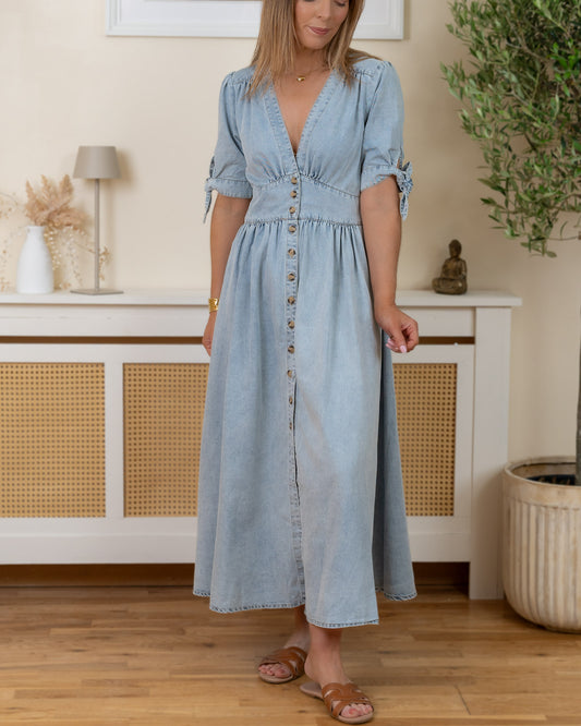 Blue Demin Shana Dress