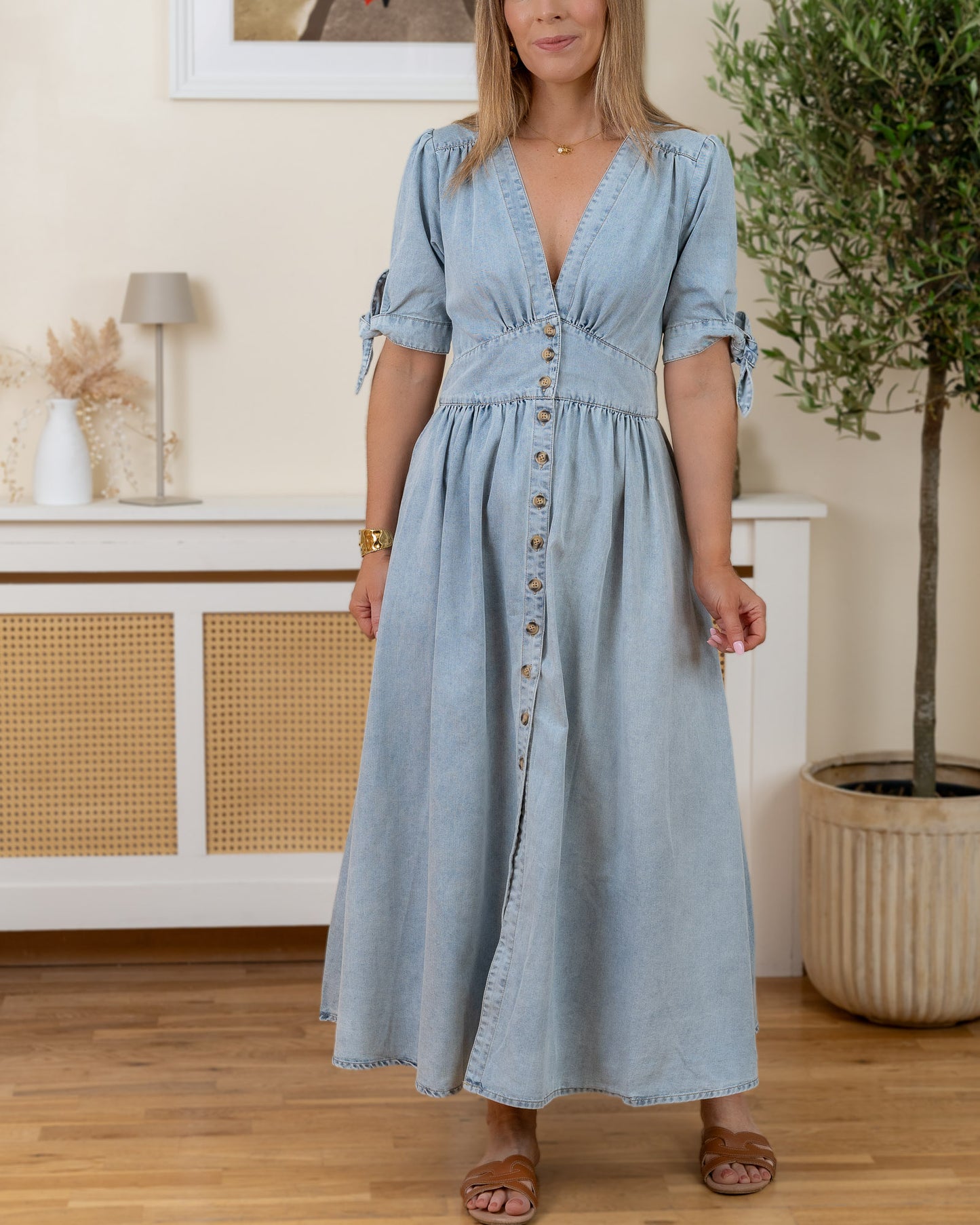 Blue Demin Shana Dress