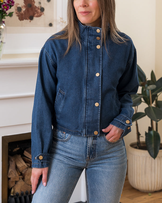 Blue Indigo Sadie Jacket