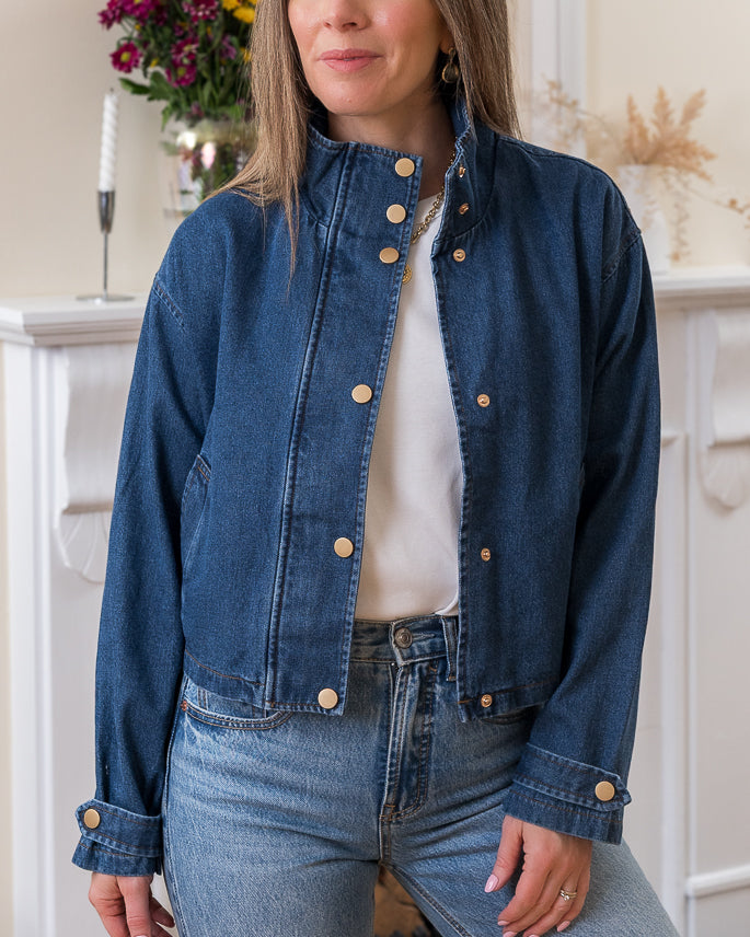 Blue Indigo Sadie Jacket