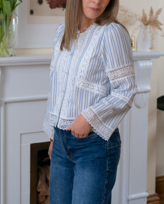 Blue Jade Blouse