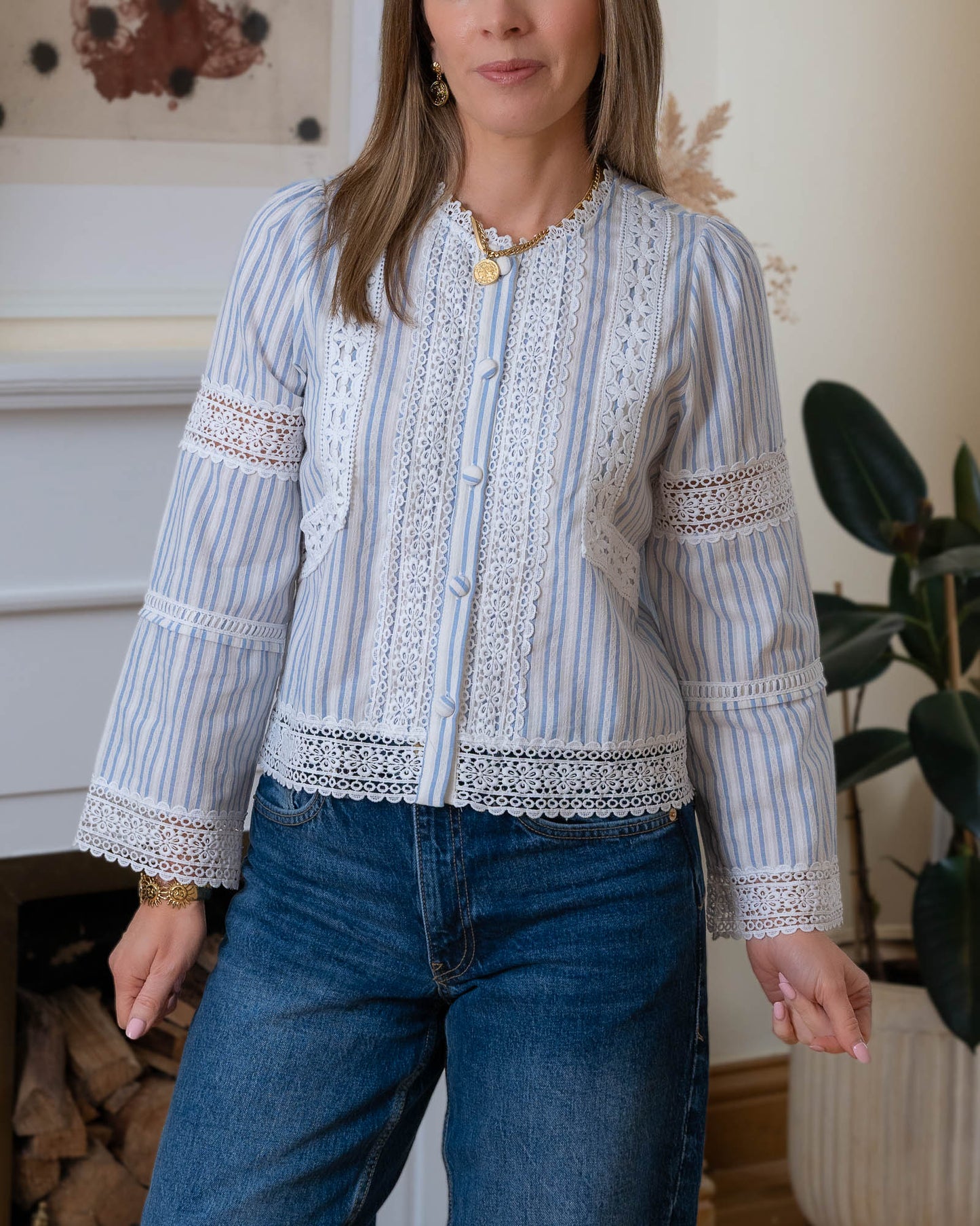 Blue Jade Blouse