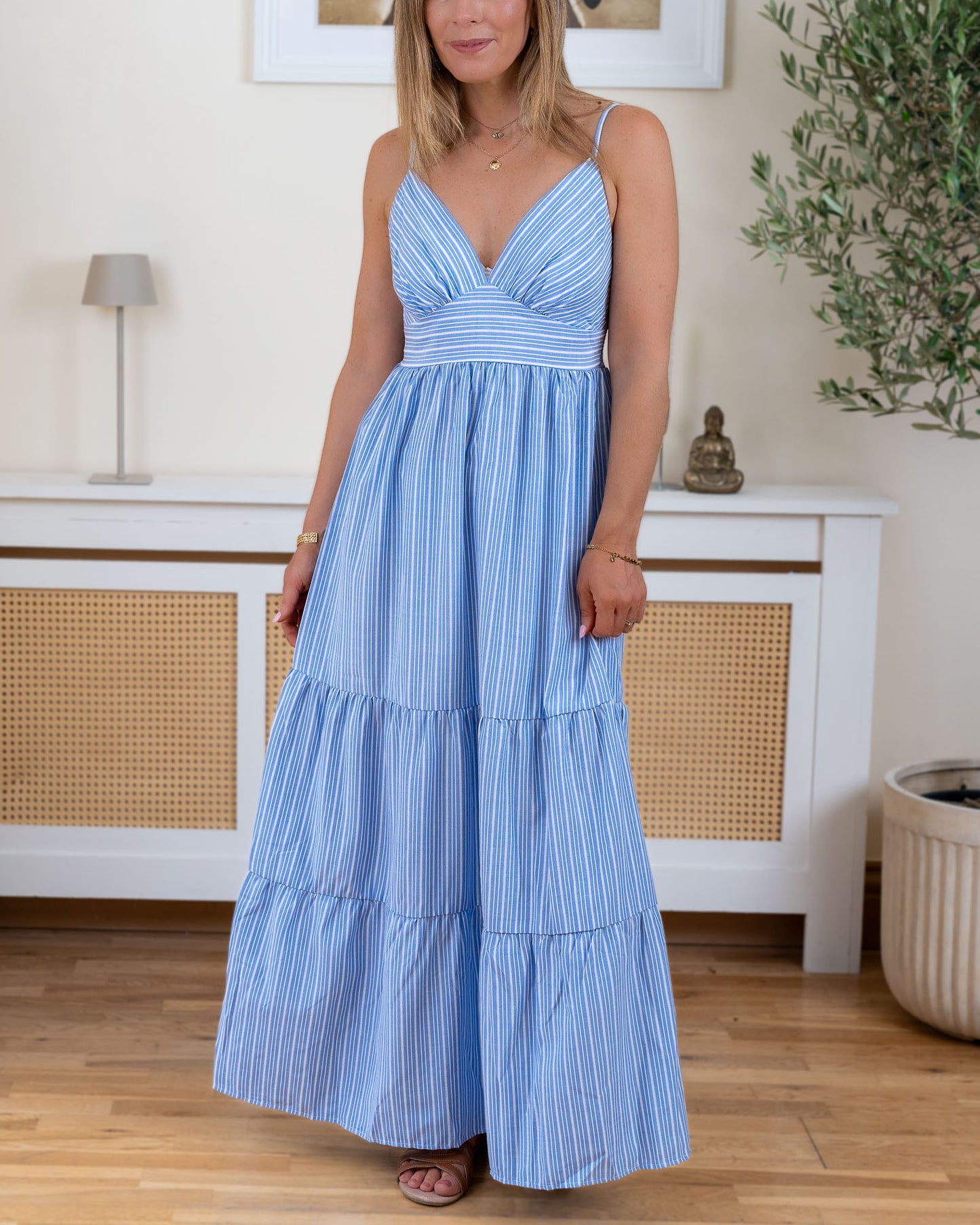 Blue  Milan Dress