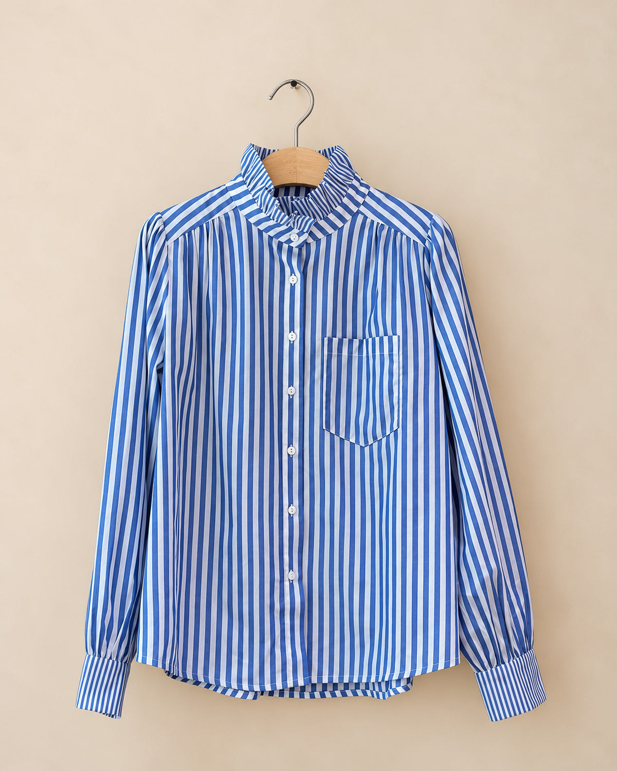 Blue Stripe Rody Blouse