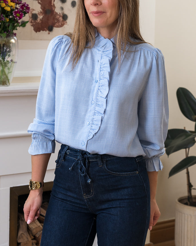 Blue Coline Blouse