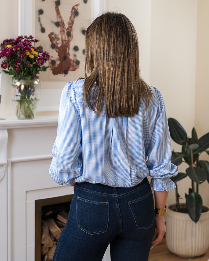Blue Coline Blouse