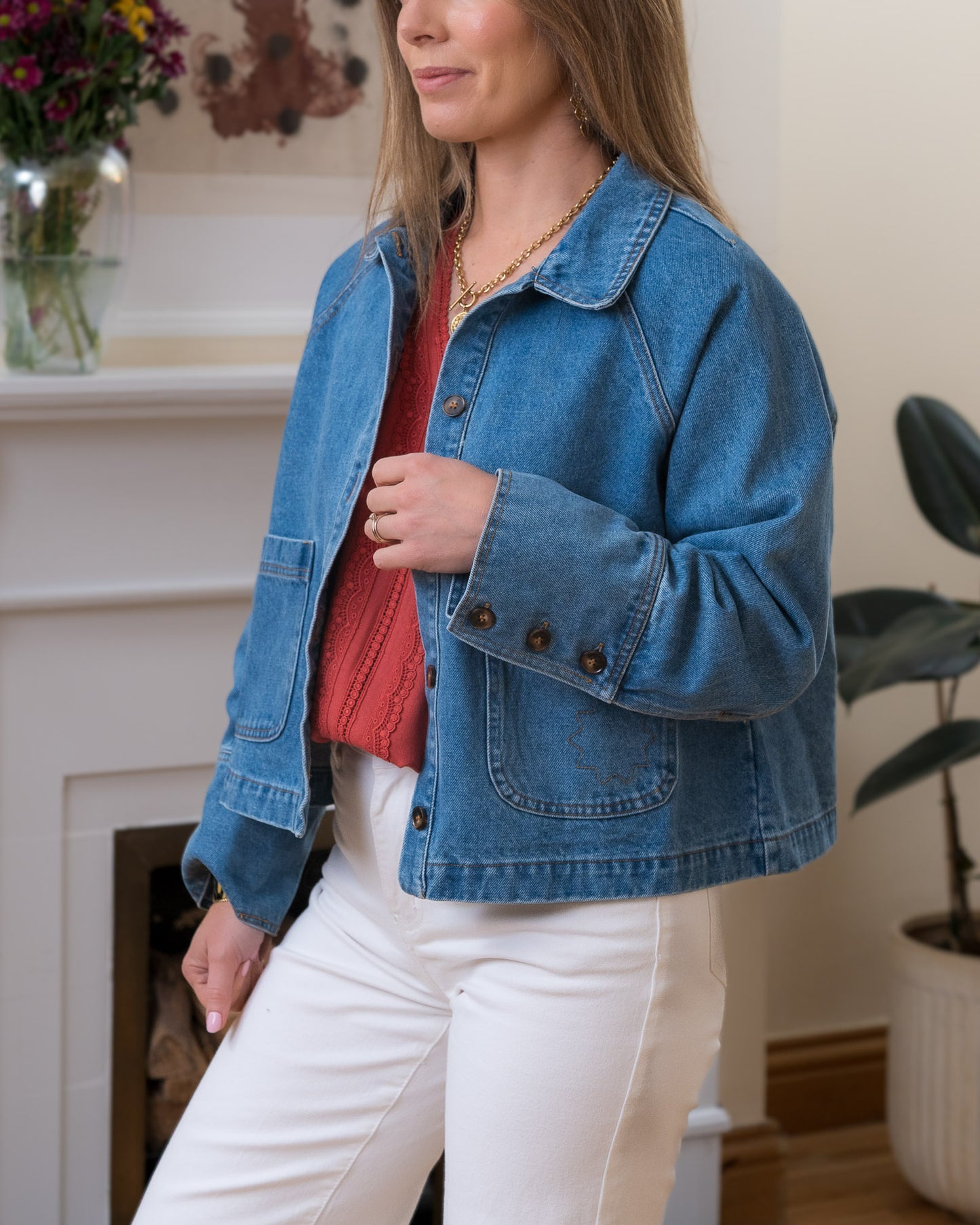 Blue Demin Max jacket