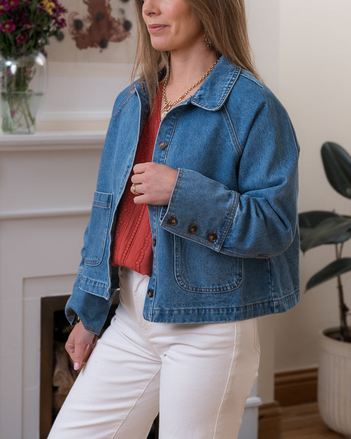 Blue Demin Max jacket