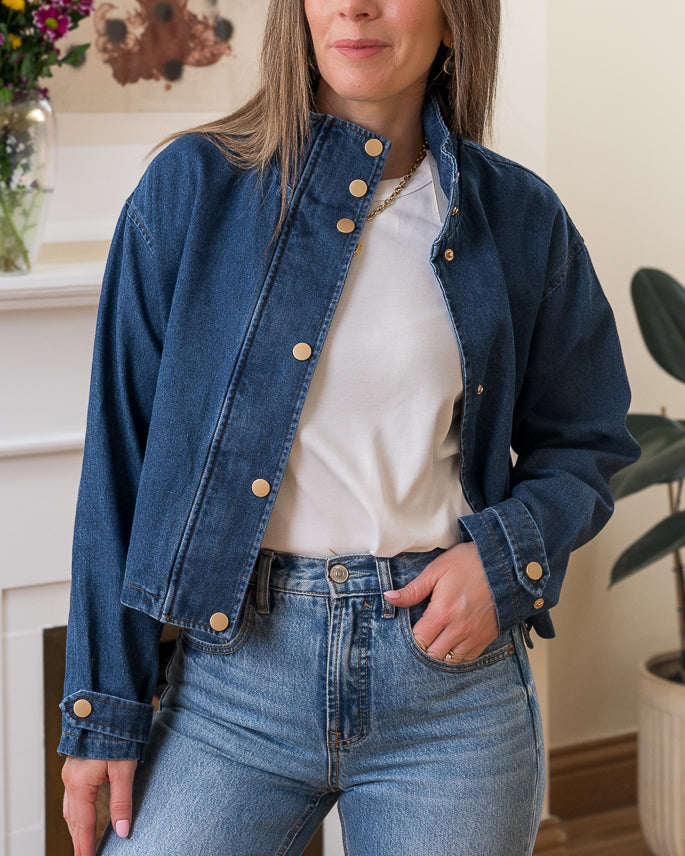 Blue Indigo Sadie Jacket