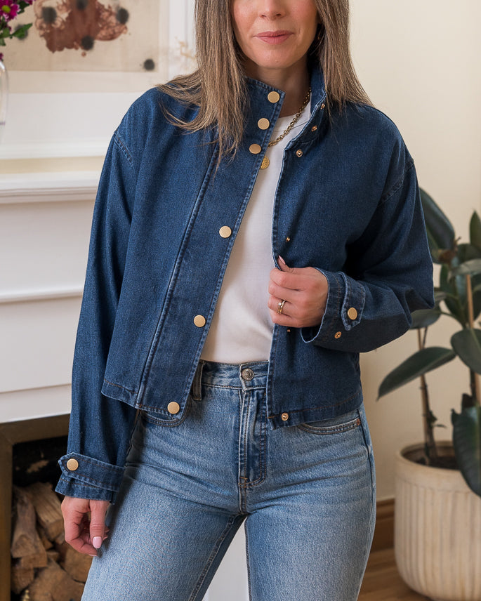 Blue Indigo Sadie Jacket