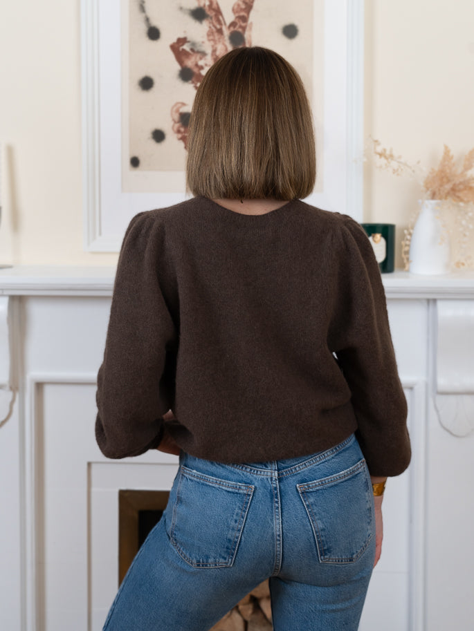 Brown Alpaca Jumper