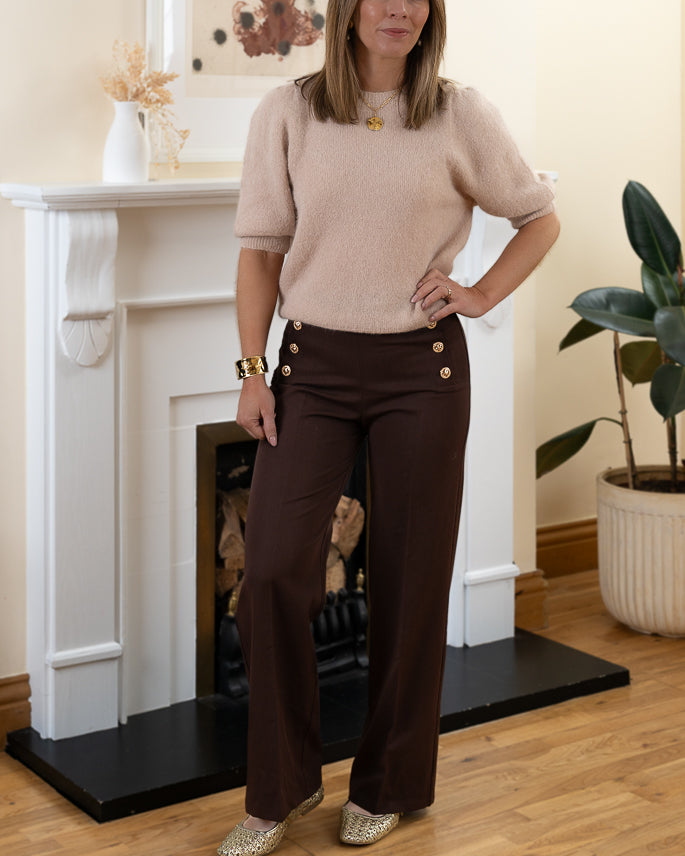 Brown Rona Trousers