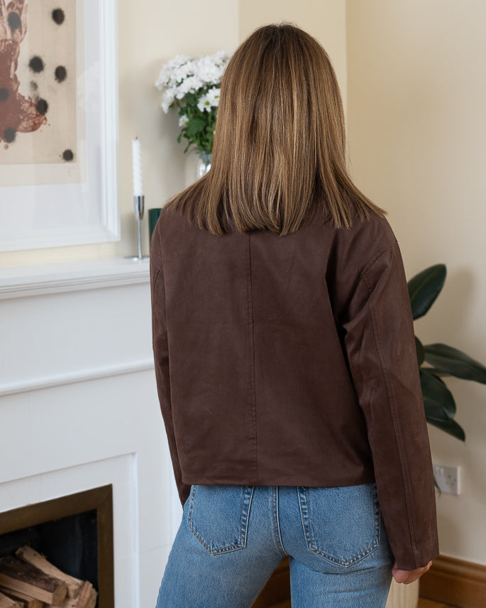 Brown Terry jacket