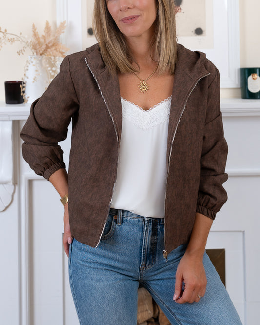Brown Tracy Jacket