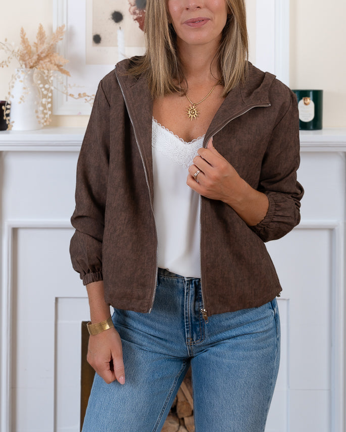 Brown Tracy Jacket