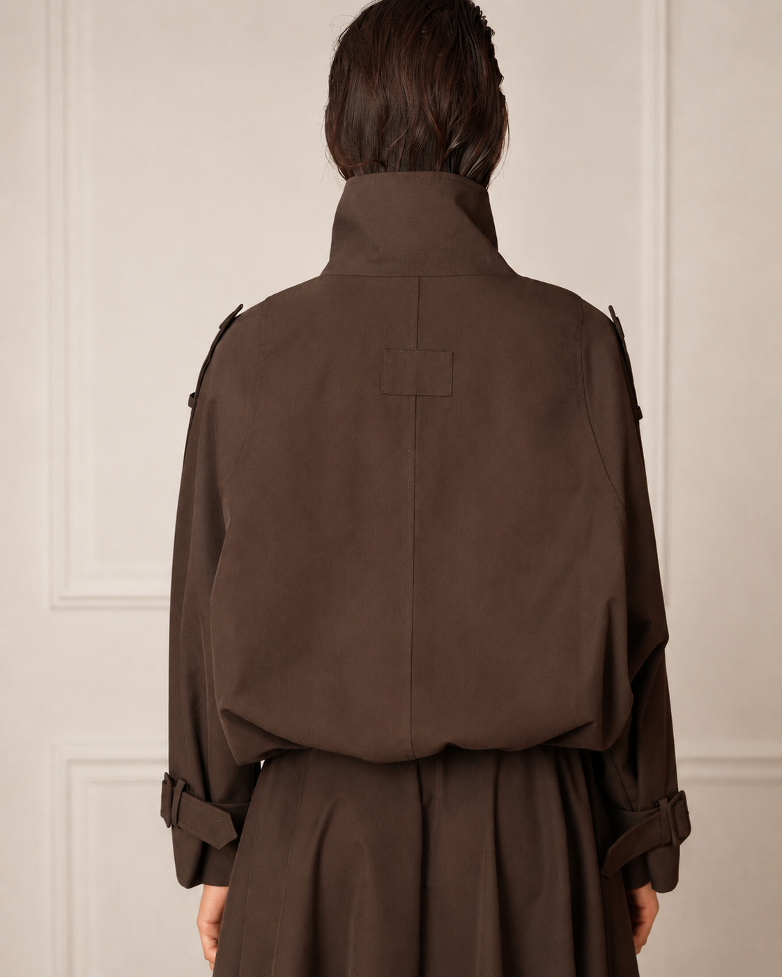Brown Parma Trench