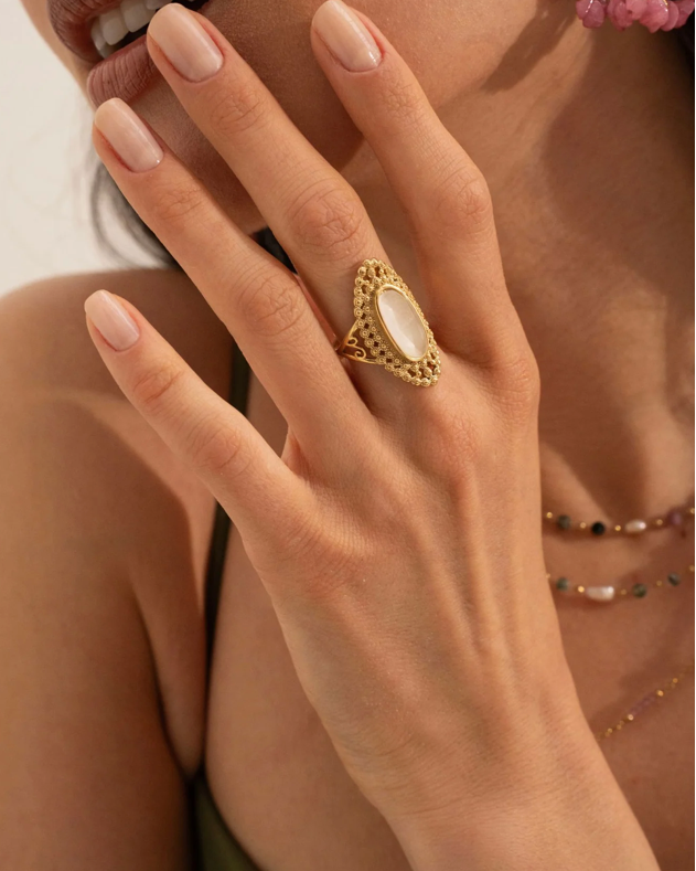 Gold Clairia Ring