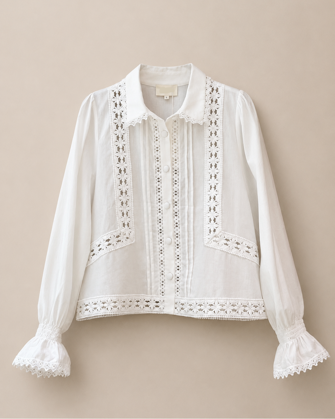 White Olivia Blouse