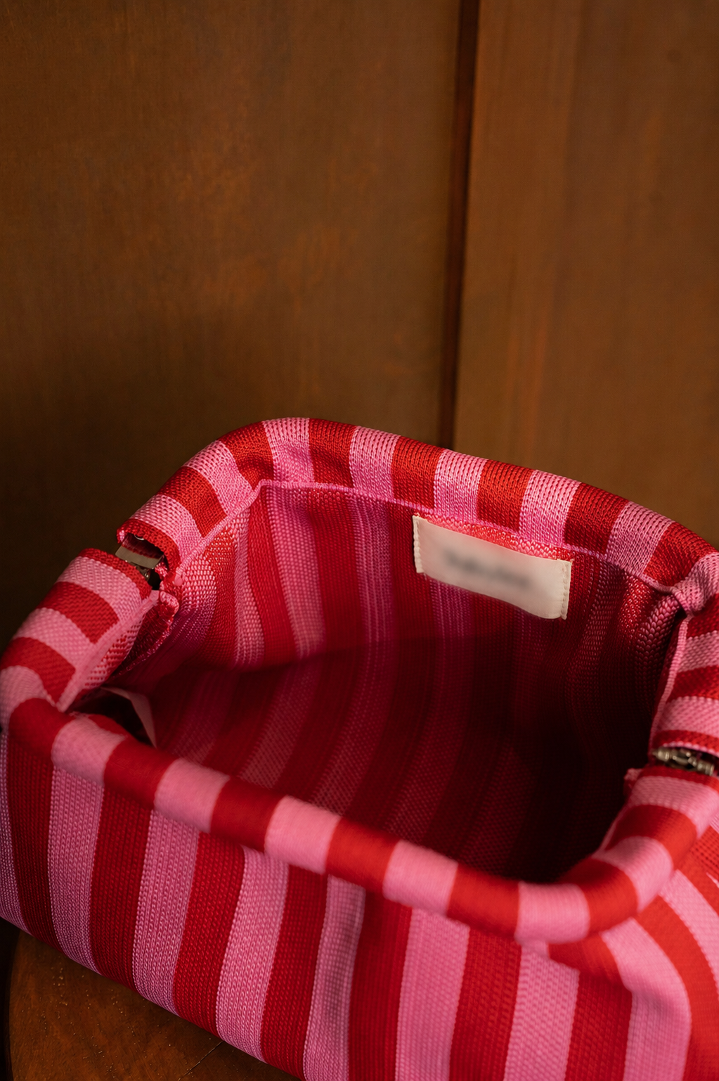 Red Stripes Brunna Bag