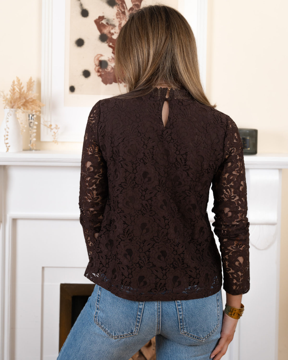 Chocolate  Caroline Top