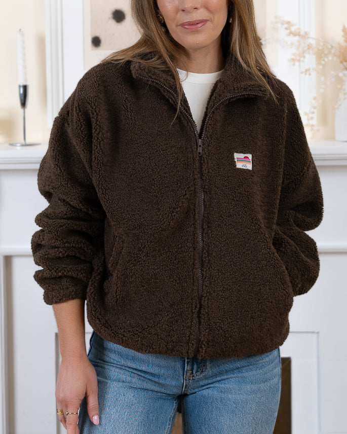 Chocolate Pippa Fleece