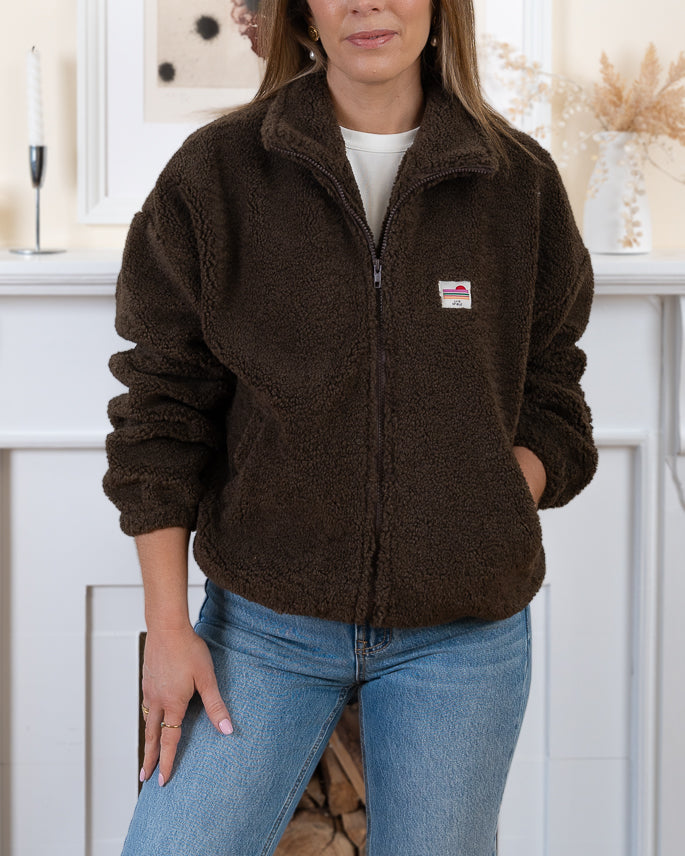 Chocolate Pippa Fleece