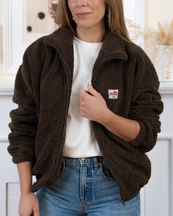 Chocolate Pippa Fleece