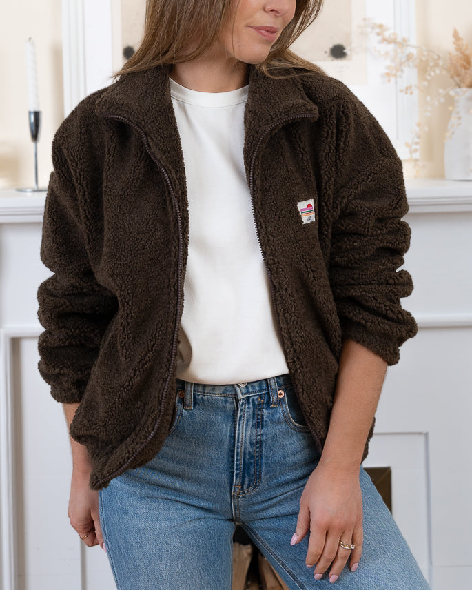 Chocolate Pippa Fleece