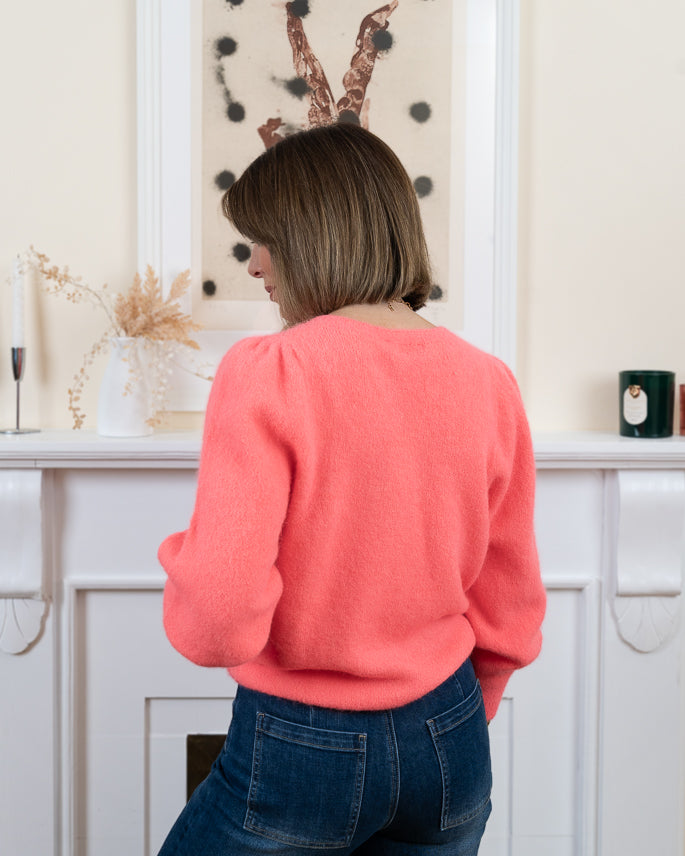 Coral Alpaca Jumper