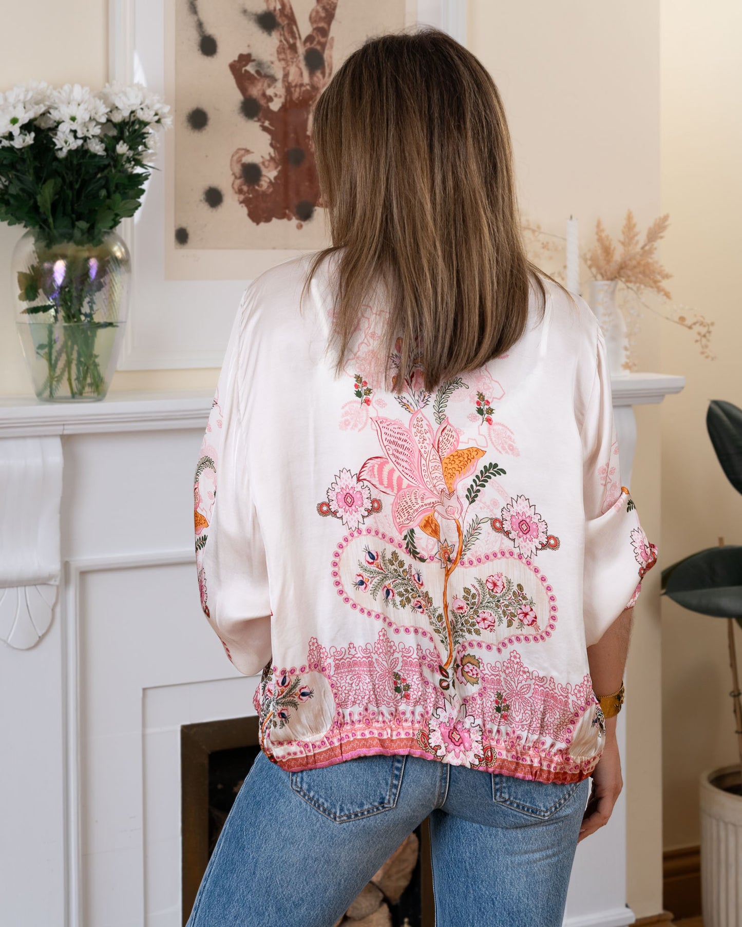Rose Dixie Satin Jacket