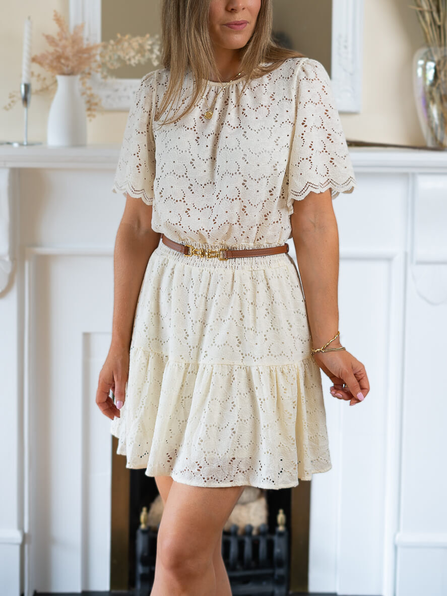 Cream Antigua Dress