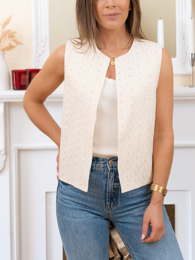 Cream Georgia Waistcoat