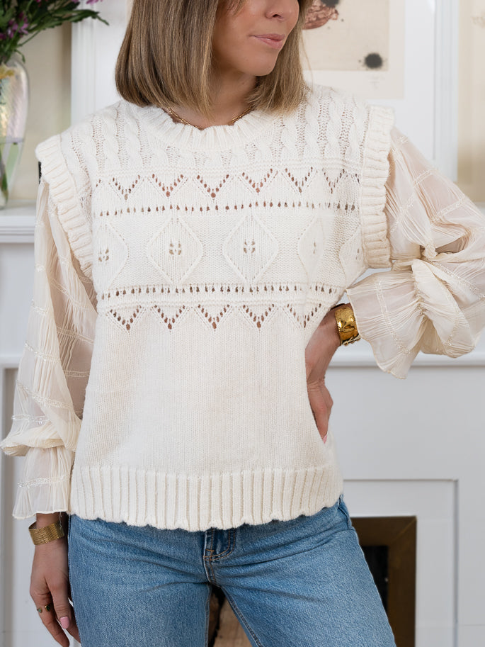 Cream Max Jumper