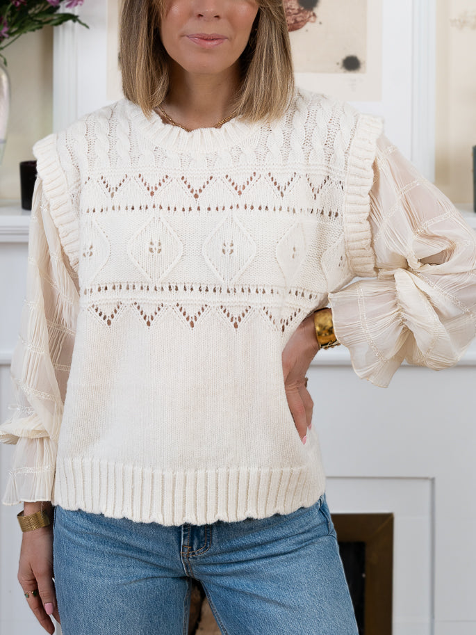 Cream Max Jumper