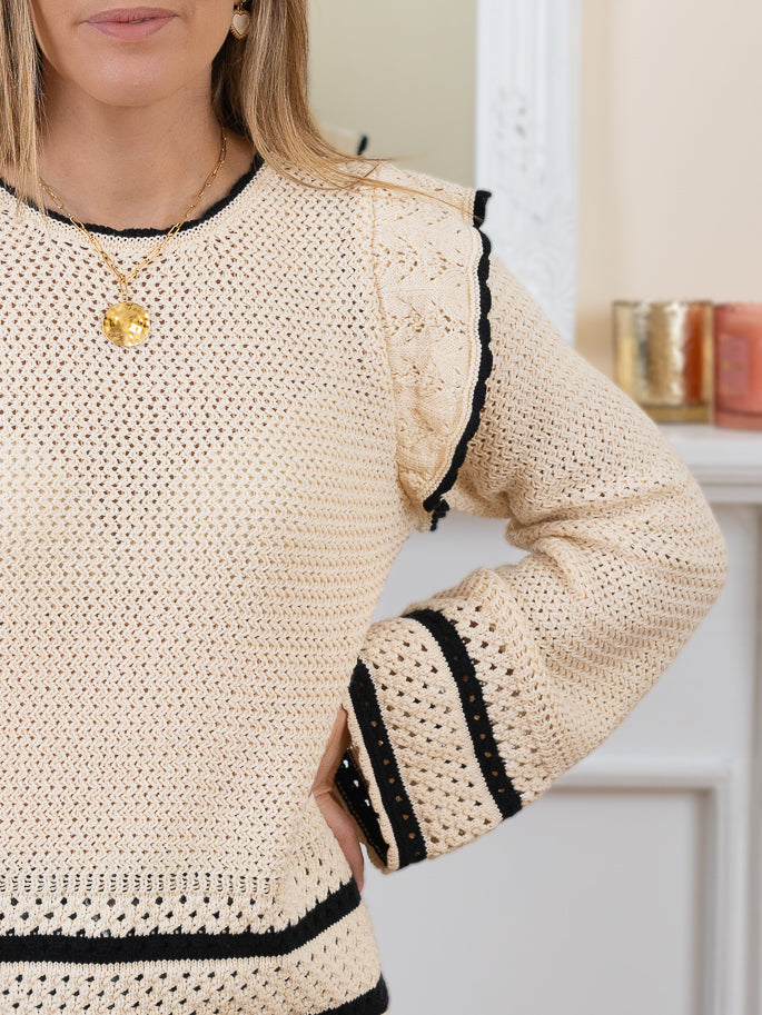 Cream Alba jumper