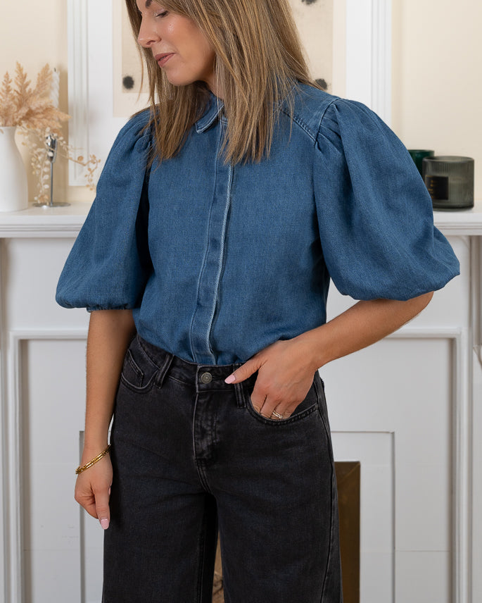 Denim Meredith Blouse