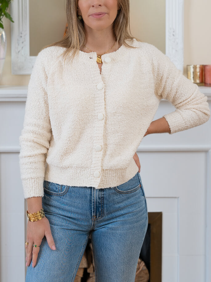 Ecru Madeline cardigan